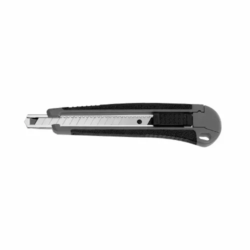 Cutter mic A-series, 9 mm, sina metalica, grip confortabil