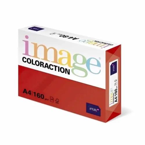 Hartie color Coloraction A4, 80 g, 500 coli/top, rosu-Chile