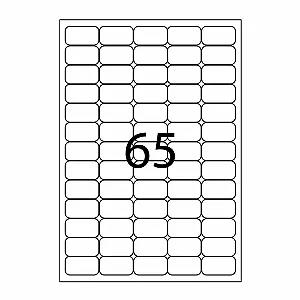 Etichete A-series, 38 x 21.2 mm, 6500 bucati/top