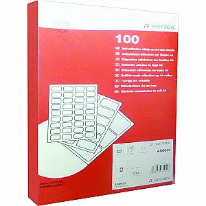 Etichete A-Series, 105 x 48 mm, 1.200 etichete, 100 coli/top