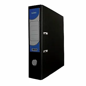 Biblioraft plastifiat Noki, 50 mm, rosu