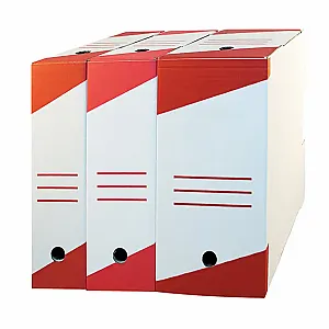 Cutie de arhivare, alb, 10 bucati/set