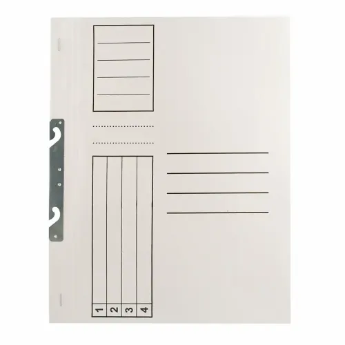 Dosar de incopciat 1/1, carton, alb
