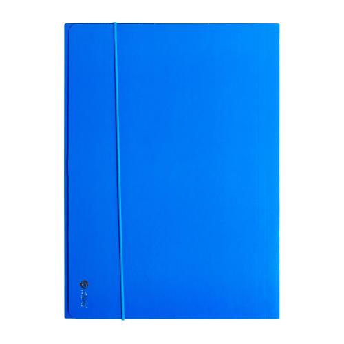 Mapa carton lucios A4 (345*250mm) 700g cu elastic pe latura mare