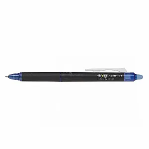 Roller cu gel Pilot Frixion Clicker, cu mecanism, 0.5 mm, albastru