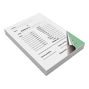 Monetar autocopiativ, A6, 50 file, 2 exemplare