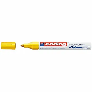 Marker permanent Edding 750, cu vopsea, corp metalic, varf rotund, 2-2-4 mm,