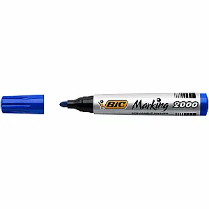 Marker permanent BIC 2000, varf rotund 1.7 mm