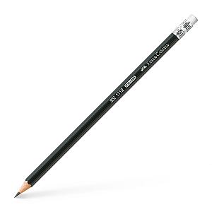 Creion grafit HB cu radiera 1112 FABER-CASTELL