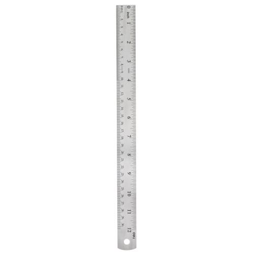 Rigla metal Deli, 30cm