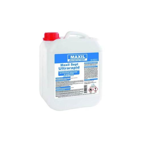 Detergent lichid dezinfectant suprafete, 5 l, MAXIL Sept Ultrarapid