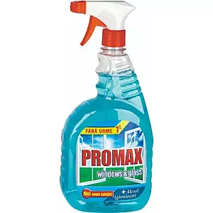 Detergent pentru geam, cu pulverizator, 1L PROMAX