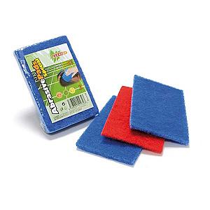 Laveta abraziva 10×15 cm 3 buc/set