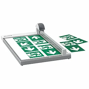 Trimmer Leitz Office Precision, A3, 15 coli, gri