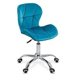 Scaun de birou din catifea rotativ OFF 334
