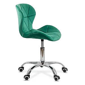Scaun de birou din catifea rotativ OFF 334
