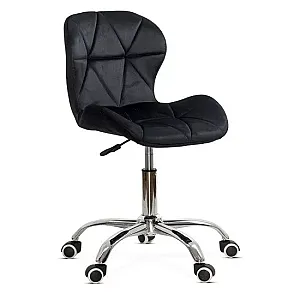 Scaun de birou din catifea rotativ OFF 334