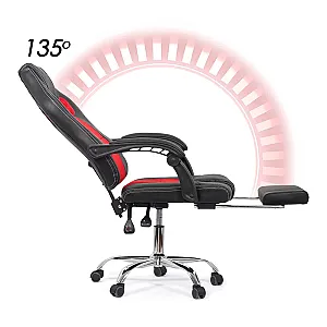 Scaun Gaming de birou cu suport de picioare OFF 3091