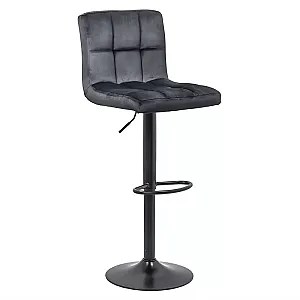Scaun bar catifea ABS 191B