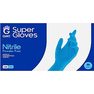 GMT Super Gloves Mănuși Nitril Fără pulbere în   culoare Albastru 100buc