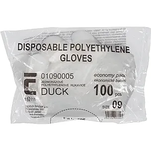 DUCK mănuși din polietilenă 100 buc 