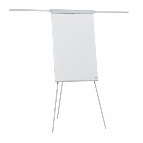 Flipchart magnetic NOBO Essentials, otel lacuit, brate extensibile