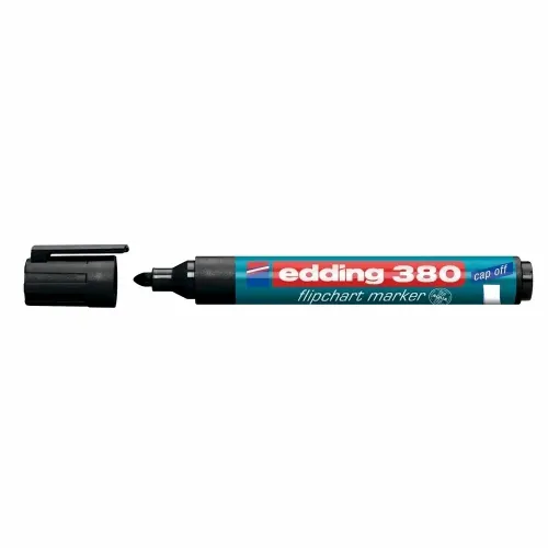 Marker Edding 380 pentru flipchart, varf rotund, 1.5-3 mm