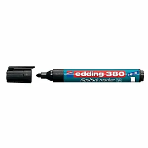 Marker Edding 380 pentru flipchart, varf rotund, 1.5-3 mm
