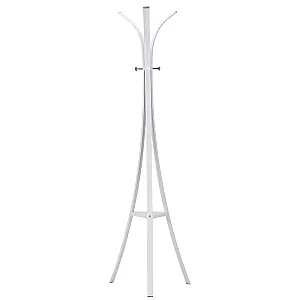 Cuier metalic tip pom SL Gent, 6 agatatori, alb