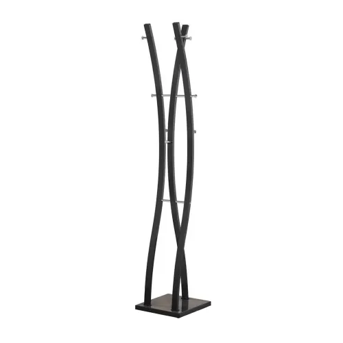 Cuier metalic HM W50, cu 9 agatatori, tip pom, robust, negru