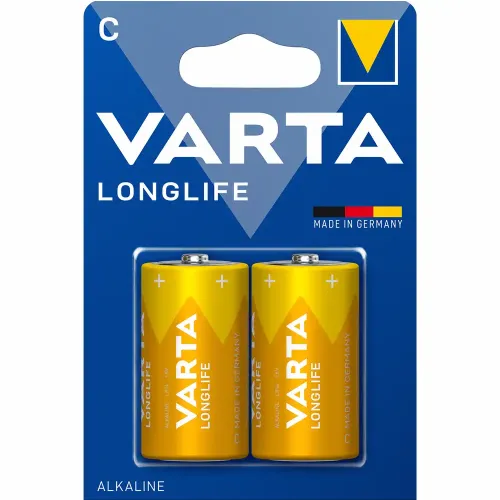 Baterii Varta Longlife Extra, LR14, 2 bucati/set.