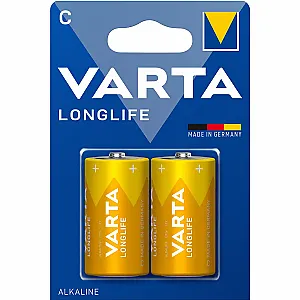 Baterii Varta Longlife Extra, LR14, 2 bucati/set.