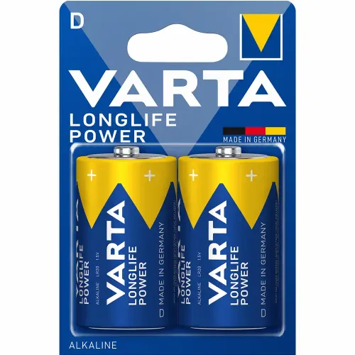 Baterii Varta Hienergy LR20 2 bucati/blister, D, alcaline, 1.5 V.