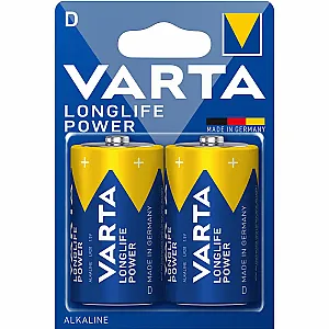 Baterii Varta Hienergy LR20 2 bucati/blister, D, alcaline, 1.5 V.