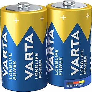 Baterii Varta Hienergy LR20 2 bucati/blister, D, alcaline, 1.5 V.