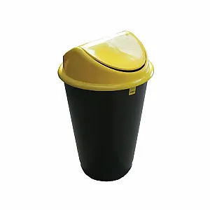 Cos Flip-Flap pentru colectare selectiva a deseurilor, 60 l, albastru