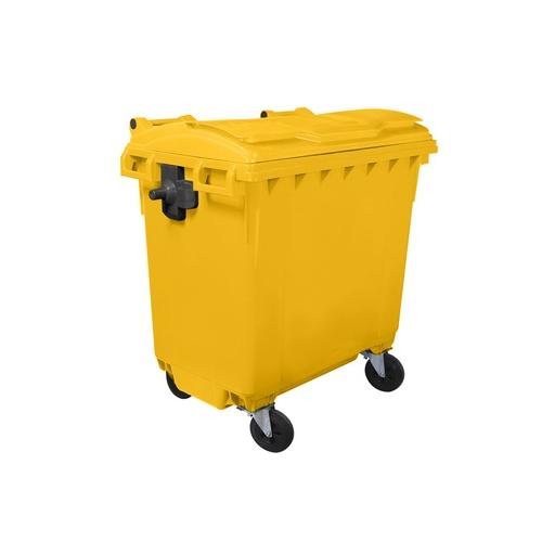 Container 1100L cu capac plat