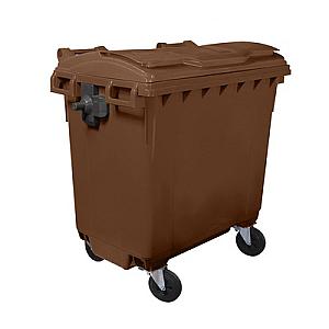 Container 1100L cu capac plat