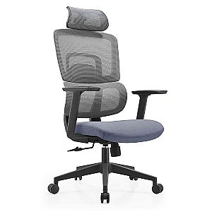 Scaun ergonomic Gary-H, grey