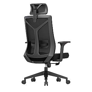 Scaun ergonomic Viktor-H, negru
