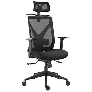 Scaun ergonomic Mike-H, negru