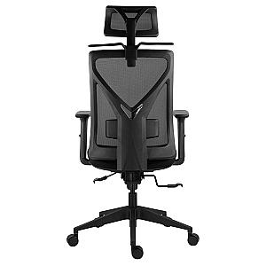 Scaun ergonomic Mike-H, negru