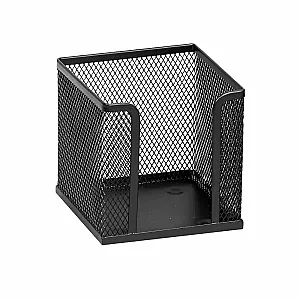 Suport Memoris Precious pentru cub hartie mesh, negru