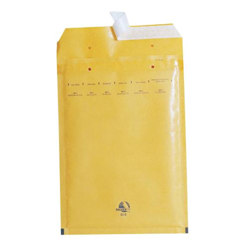 Plic cu protectie, 180 x 265 mm (interior), kraft, banda silicon